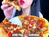 Asmr food | پیتزا