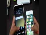 مقایسه  سرعت iPhone 5s vs HTC Desire 828 speed test 