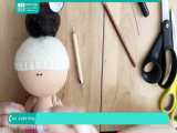 ساخت عروسک روسی با الگو | ساخت عروسک روسی به زبان فارسی | آموزش ساخت عروسک روسی