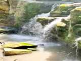 اسلوموشن بسیار زیبا آبشار ورخامن مازندران
