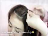 آموزش بافت موی یکطرفه دخترانه