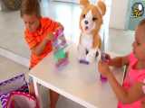 دیاناشو - دیانا و روما Diana and Funny toy dog