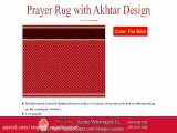 akhtar design  design ceremonial carpets for religious places