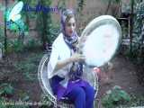 موسیقی سنتی و اصیل ایرانی-موزیک شاد شیرازی-آهنگ روسری آبی-دف نوازی استاد بهناز