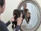 آموزش مدل مو دخترانه یک طرفه- مومیس مرجع و مشاور مو 