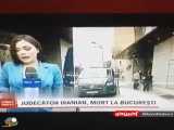لحظه اعلام خبر کشف جسد قاضی منصوری توسط تلویزیون رومانی