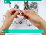 آموزش طراحی و ساخت زیورآلات دست ساز | زیورآلات مهره ای ( دستبند مرواریدی )