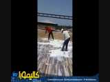 آب بندی بدون تخریب پشت بام - نوشهر 