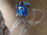 اموزش نقاشی حرفه ای از اسب با مدادرنگی