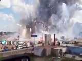 منفجر شدن کارخانه فشفشه در ترکیه