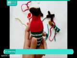 آموزش عروسک های بافتنی | عروسک بافی | قلاب بافی (قلاب بافی گوزن)