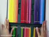 Unboxing مداد رنگی ۶۰ رنگ پلی کروم فابر کاستل