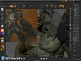 Udemy – Orc Cyborg Character Creation in Zbrush 
