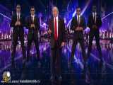 فیلم رقص ترامپ در مسابقه استعداد یابی امریکا
