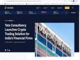 (dssminer.com) TCS Launches Cryptocurrency Trading Solution - Will this force th