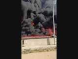 آتش‌سوزی در خط لوله انتقال نفت در حومه قاهره 