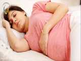 خانم های حامله یا باردار چگونه بخوابند