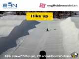 آموزش زبان انگلیسی با ورزش اسکی