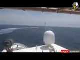 فیلم ادعایی تروریست‌های آمریکایی از نزدیک شدن قایق‌های سپاه به ناو جنگی