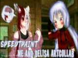 SPEEDPAINT:||:ME AND DELISA ARTCOLLAB