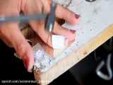 لحظاتی از ساخت زیورالات دست ساز نقره