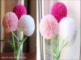 آموزش ساخت گل مصنوعی برای تزئین دکور خونه