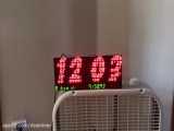 (dssminer.com) LED Clock and Bitcoin Live Stream Ticker - Prototype - VoltageGoa