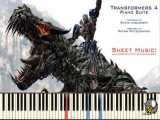 آموزش پیانو و آهنگ بی کلام Transformers 4_ Age of Extinction - Piano Suite