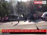 ۵ نظامی ترکیه در پی واژگونی اتوبوس جان باختند