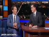 حضور Benedict Cumberbatch در برنامه Stephen Colbert - قسمت دوم