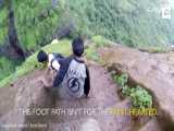 پله های مهیب کوهستان هند