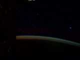 منظره آسمان پرستاره شب در فضا 