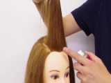 آموزش حالت دادن موی بالای پیشونی با سه روش- مومیس مر جع و مشاور مو 