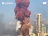 انفجار در بیروت از نمایی تازه