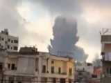 انفجار مهیب در بیروت لبنان 1