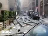 حادثه تلخ بعد از انفجار بمب در بیروت