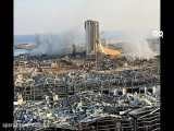 بندر بیروت؛ صبح روز بعد از انفجار هولناک