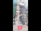 جدیدترین تصاویر هوایی از ویرانی‌های ناشی از انفجار در بیروت