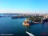 تصاویر هوایی پهپاد از مناظر زیبای سیدنی - استرالیا