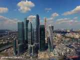 تصاویر هوایی پهپاد از مناظر زیبای موسکو - روسیه