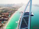 تصاویر پهپاد از مناظر زیبای شهر دبی- امارات متحده عربی