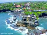 بازدید پهپادی از مناظر زیبای سواحل بالی اندونزی