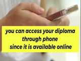 online diploma is available 