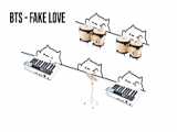 Fake love ورژن گربه ای