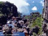 آبشار شگفت انگیز  آنجل  بلندترین آبشار جهان در ونزوئلا