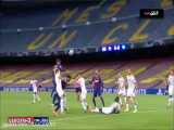 خلاصه بازی بارسلونا ناپولی (لیگ قهرمانان اروپا) دیشب