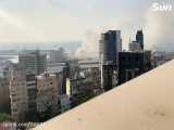 تصاویر جدید از انفجار در بیروت  (نیترات آمونیوم )