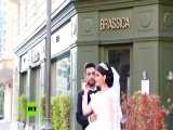 انفجار بیروت هنگام عکس گرفتن عروس وداماد!!!!!!!