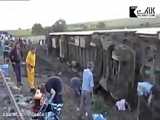 واژگونی مرگبار قطار در ترکیه