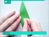 آموزش ساخت اوریگامی | کاردستی | اوریگامی سه بعدی ( دکور ماندالا )